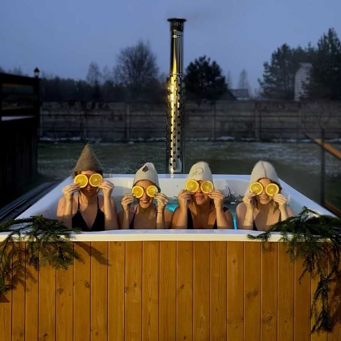 Уличная купель ELITE QUATTRO 180 в Казахстане