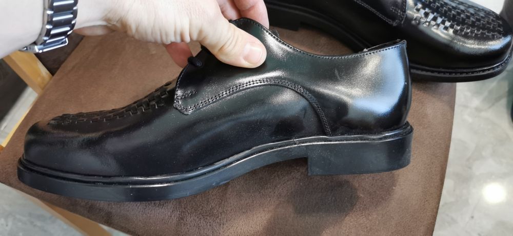 Официални обувки от естествена кожа