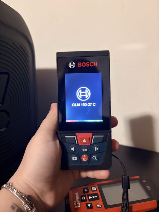 Telemetru laser profesional Bosch GLM 150-27 C