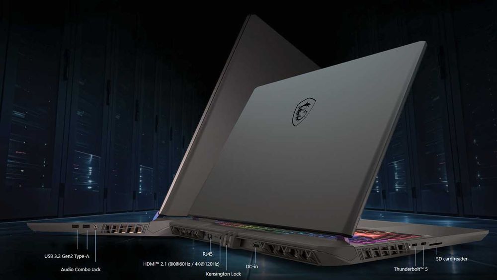 MSI VECTOR 16 HX AI Ultra 9 275HX 32GB RTX 5070Ti  16" 240Hz QHD+