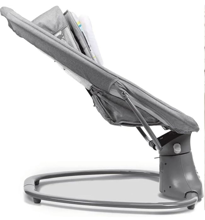 Balansoar copii 3 in 1, Electric, cu Plasa Tantari, Perna Detasabila,