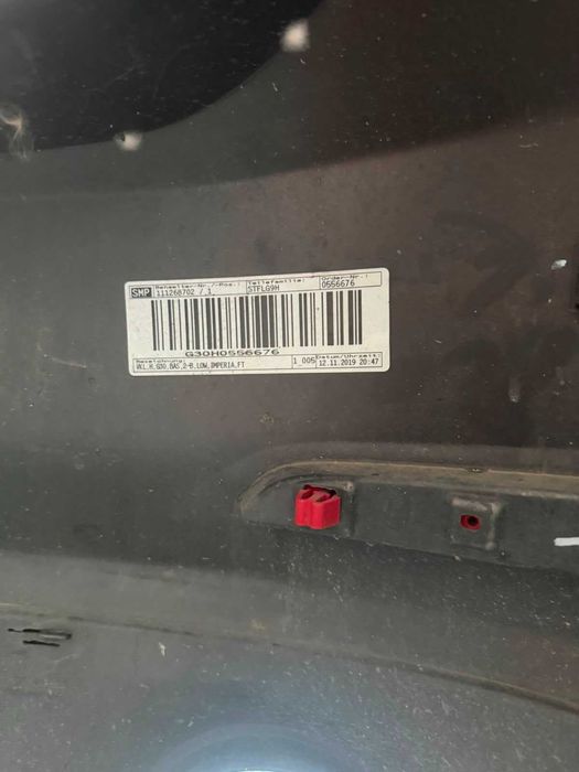 Bara fata completa bara spate praguri bmw seria 5 g30 g31 nonfacelift cod A86