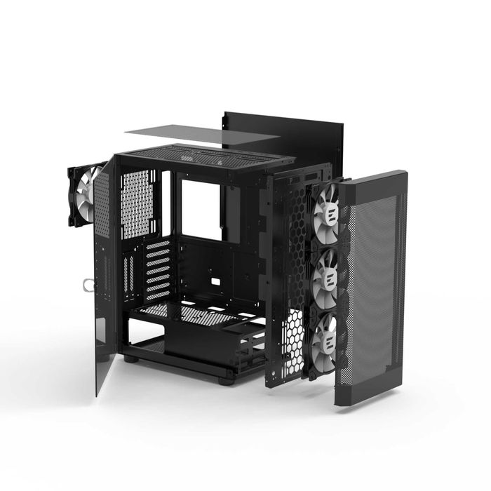 Carcasa gaming Zalman i4tg + 6 vent Montech Argb 140mm
