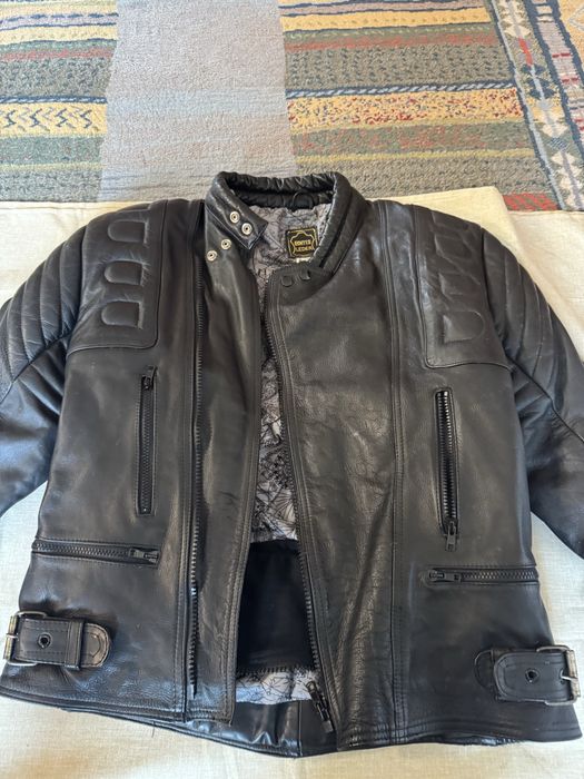 Geaca din piele naturala motor