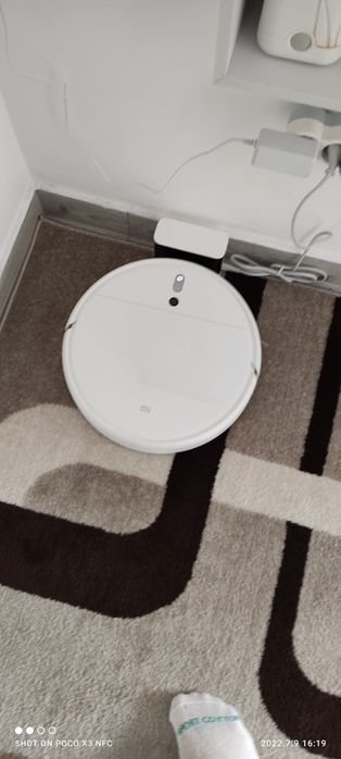Robot de aspirare Xiaomi Mi Robot Vacuum Mop Cleaner, 40W, 0.6 l, WI-F