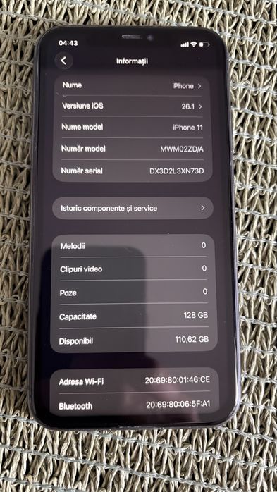 Iphone 11 black 128gb