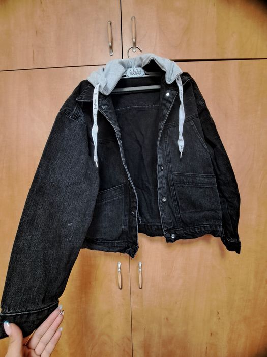 Черно дънково горнище