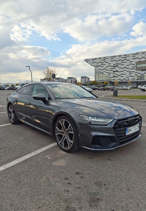 2019 Audi A7 S-Line 50TDI *mild-hybrid*286cp*pano*quattro*B&O*pneumatic*HUD*istoric full service la reprezentanta. Tehnic si estetic ca nou