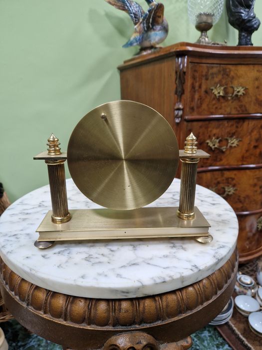 Рядък антикварен колекционерски немски настолен часовник Shcatz