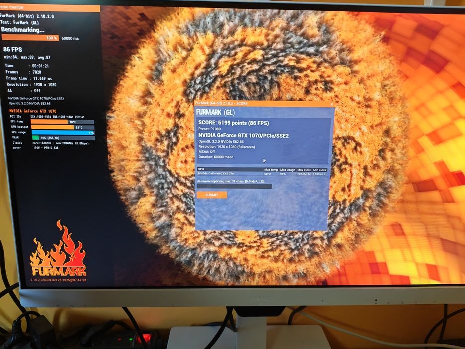 Геймърски компютър Intel Core i5-4690K | GTX 1070 8GB | 16GB RAM | 512GB SSD | Нови компоненти с гаранция