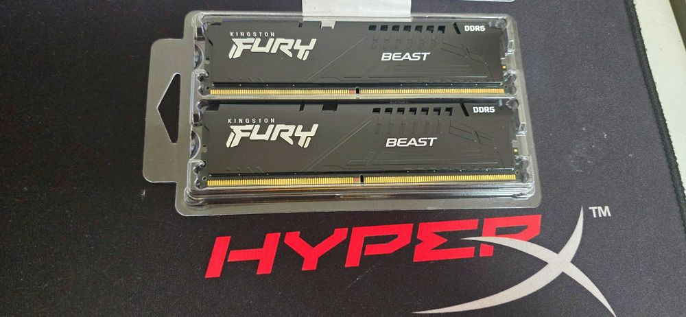 Топ DDR5 64GB (2x32GB) Kingston FURY Beast 5600MHz CL36 – В ГАРАНЦИЯ