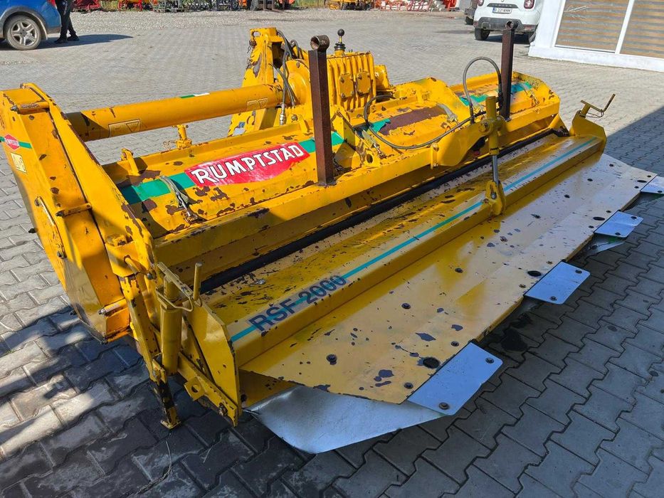 ФРЕЗА С ЛЕХООБРАЗУВАТЕЛ Rumptstad RSF 2000 – 4 реда + Видео