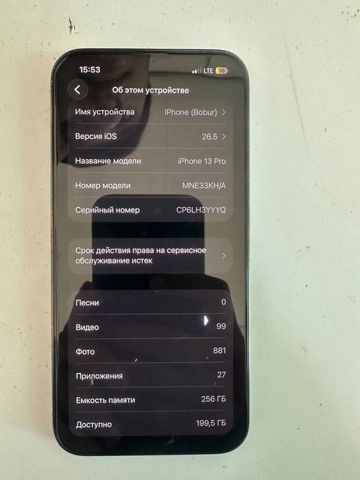 Iphone 13 pro yashil