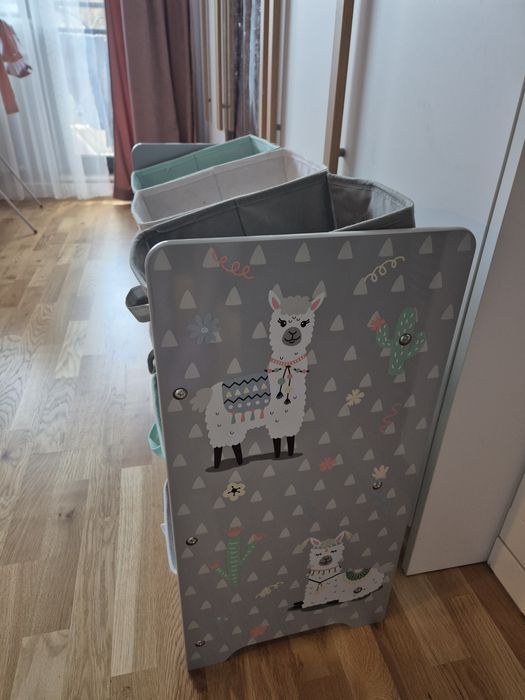 Детски органайзер за играчки с кошове