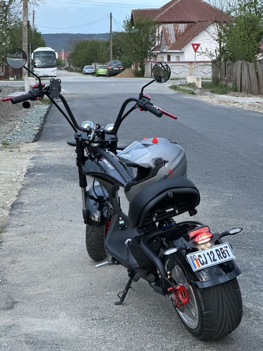 Scuter electric SHANSHU chopper sau schimb cu masina