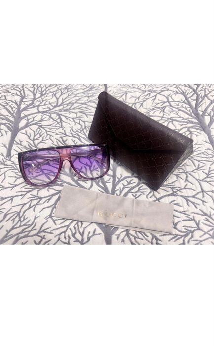 Ochelari de soare Gucci originali, lentile mov, cu toc
