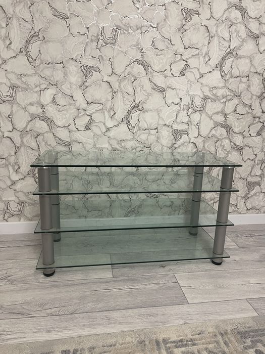 Стеклянная тумба