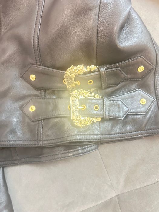 Geacă din piele Damă Versace Couture