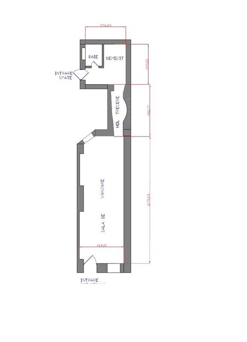 Dau in chirie spatiu comercial central Piata Avram Iancu