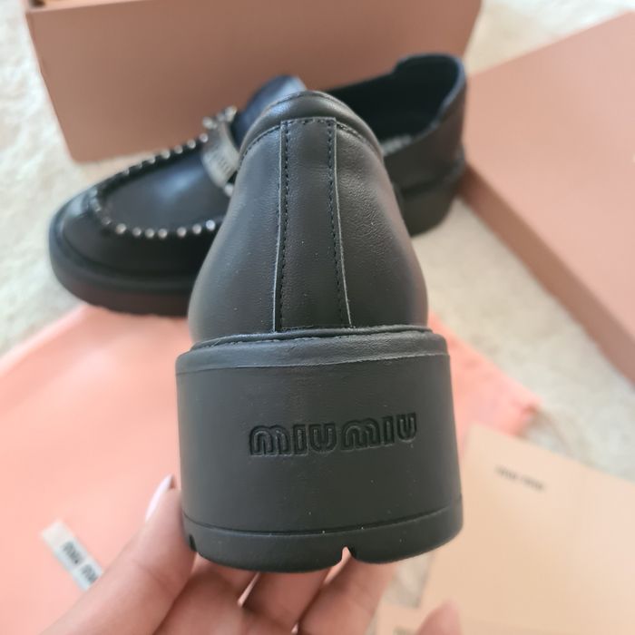 Loafers Mi*Mi* - size 36-40/calf leather nat/premium/full pack/Prada