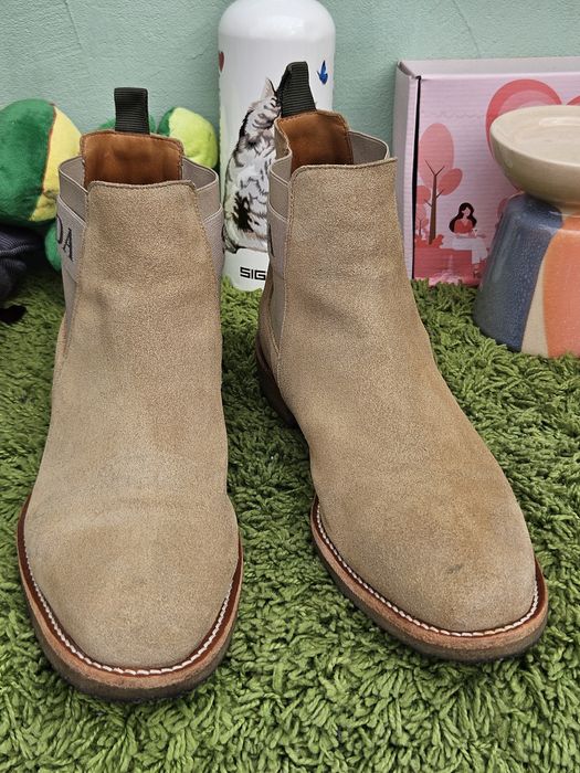 Scotch and soda боти естествен велур