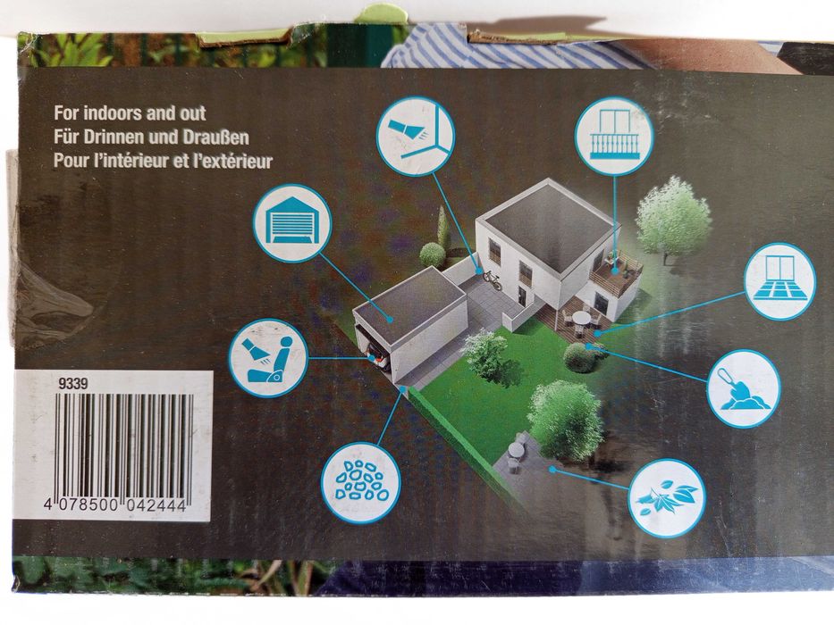 Ръчна прахосмукачка за външна употреба GARDENA EasyClean Li