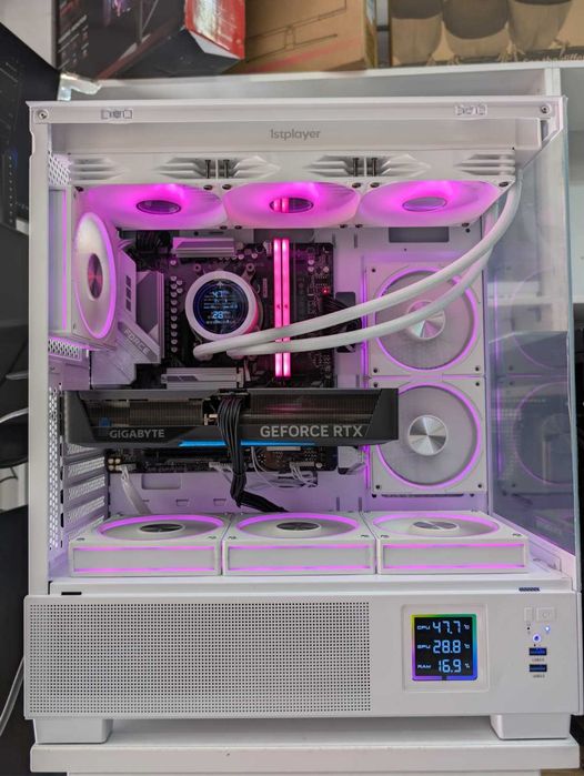 Gaming Pc Ryzen 7 9850X3D/B850M/RTX 5070/Stocare 2 TB/RAM 32GB DDR5/Sursa 750W/Garantie/TVA