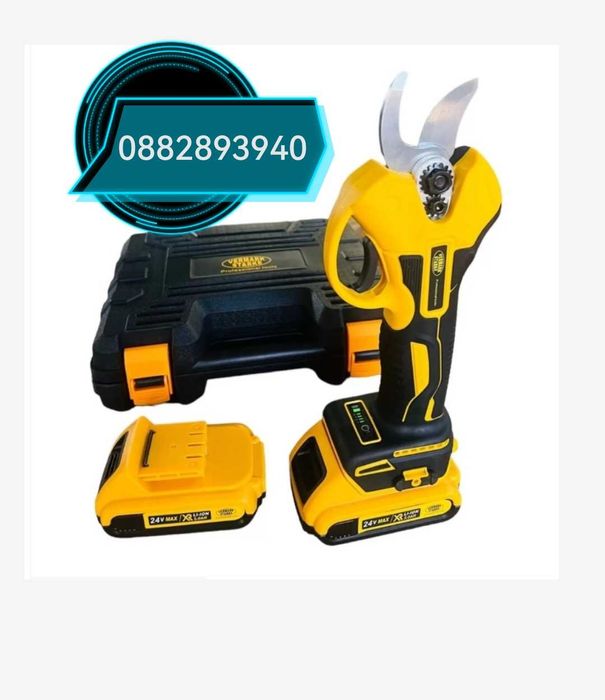 Акумулаторна ножица VERMARK STARKE/24v/5AH/