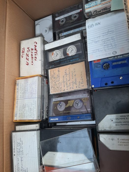 Casete audio originale inregistrate în stare bună