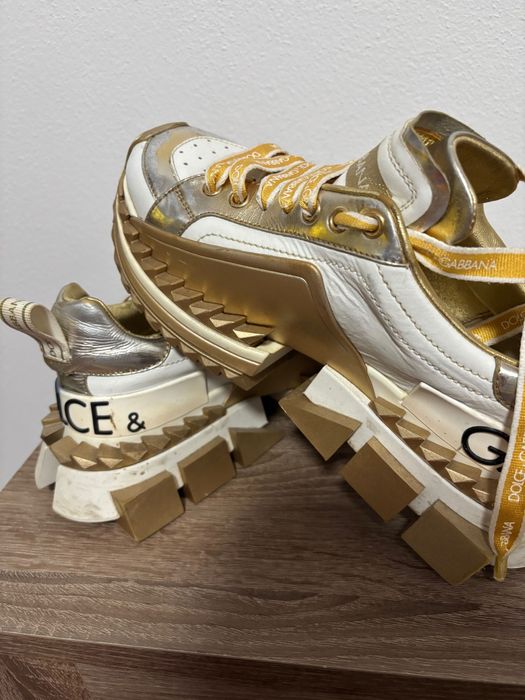 Adidasi originali femeie d&g marimea 37.5 usati