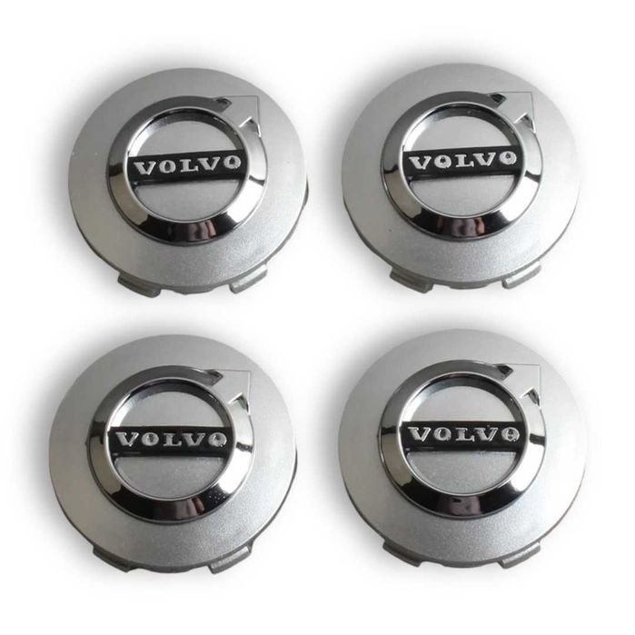 Капачки за джанти 64мм за Волво Volvo - Черни, Сиви, Сребристи