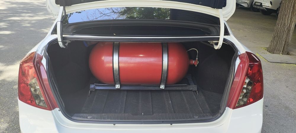 Gentra 2014 2 позиция механика, метан газ