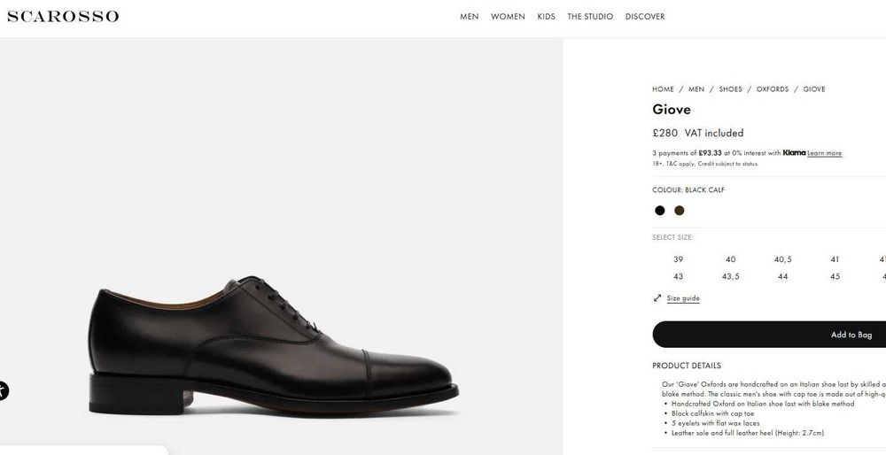 Pantofi oxford 44 44.5 de lux Scarosso lucrati manual piele naturala