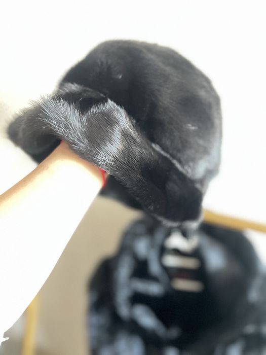 Норковая шляпа-шапка