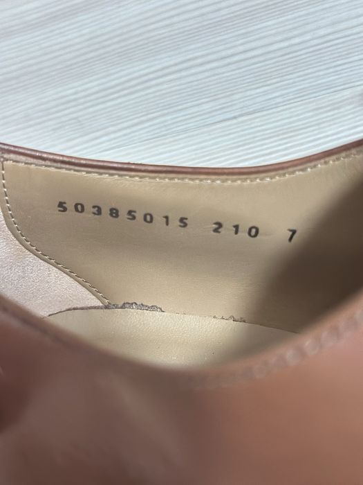 Pantofi BOSS Kensington Derby – Bej, mărimea 41