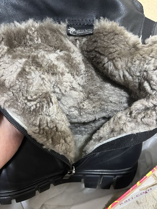 Зимняя обувь полностью натуральная