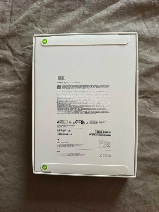 IPad A16 128 GB *Silver* WIFI + Cellular *Запечатан - Чисто нов*
