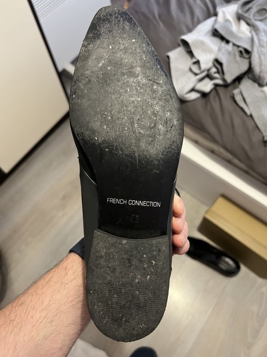 Мъжки официални кожени обувки French Connection