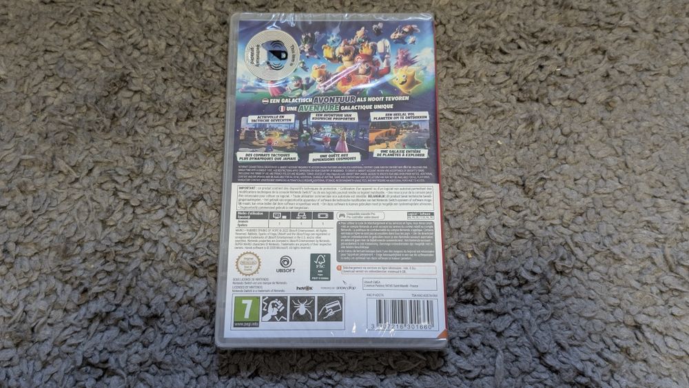 Joc Sonic super stars si Mario +Rabbits Sparks of Hope