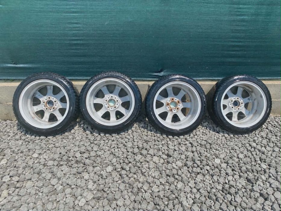 Продавам оригинални BMW Style 394 джанти със зимни гуми -17 цола