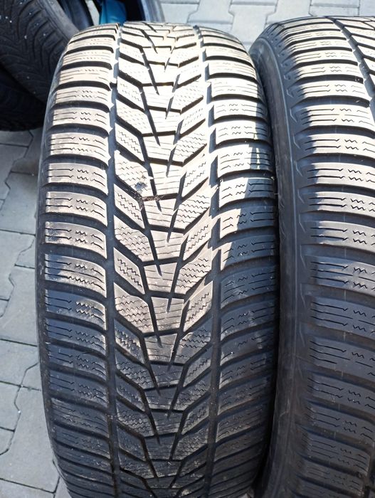 4anvelope iarna hankok 215/55/18 6.5mm dot 2021