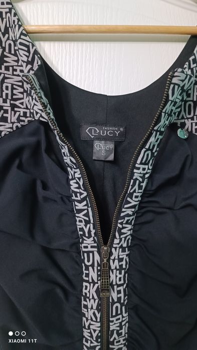 Дамска черна рокля