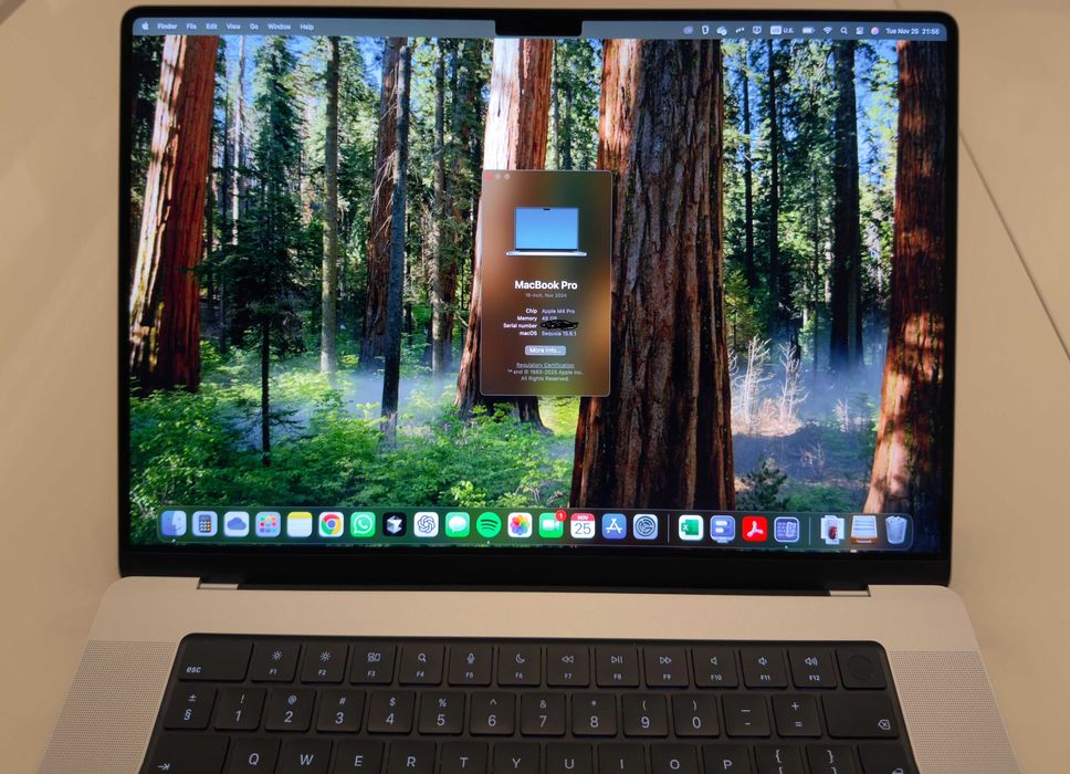 Apple MacBook Pro 16 inch - M4 Pro - 48GB RAM 512GB SSD Silver Ca