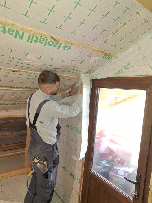 Izolatie termica pentru poduri si mansarde cu lana de lemn