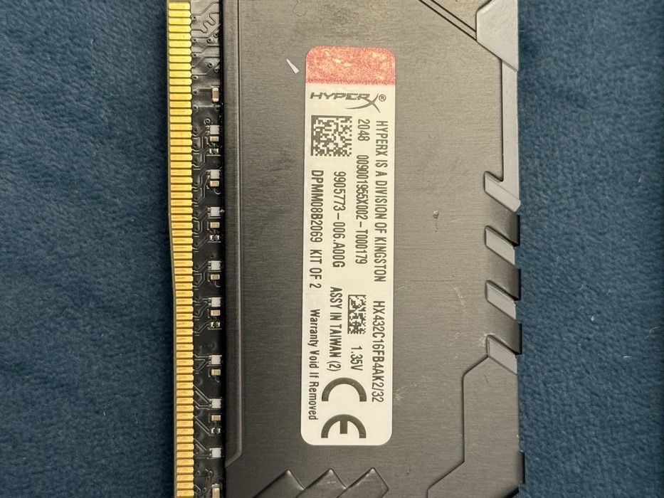 Озу hyper x 32 gb ddr4