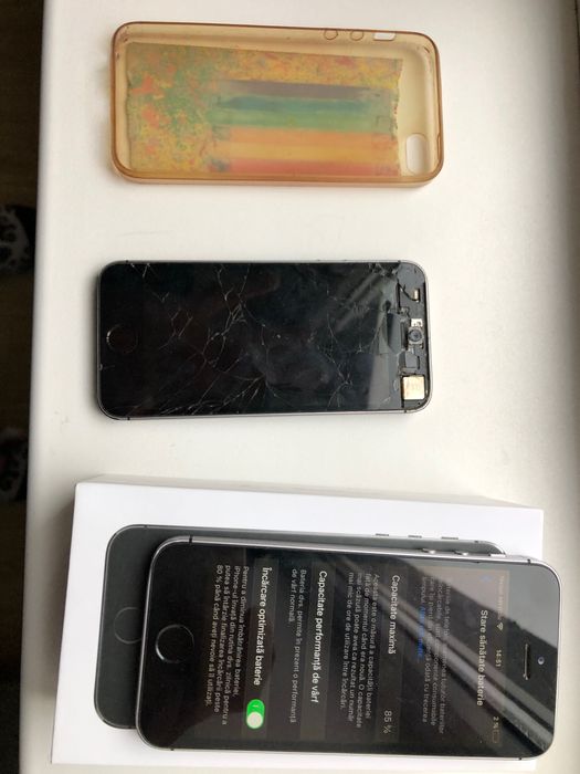 Iphone SE 1 + Iphone 5s ecran spart