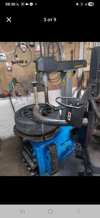 Продавам машина за гуми до 24 цола