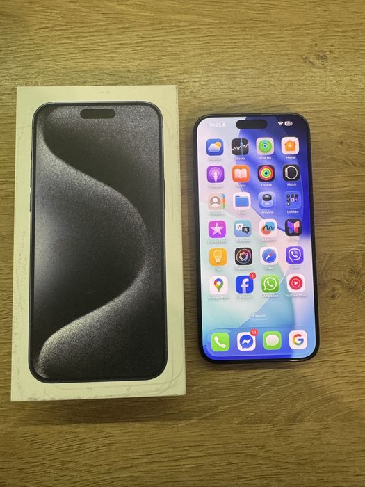Iphone 15 Pro max 256GB Blue Titanium ESIM