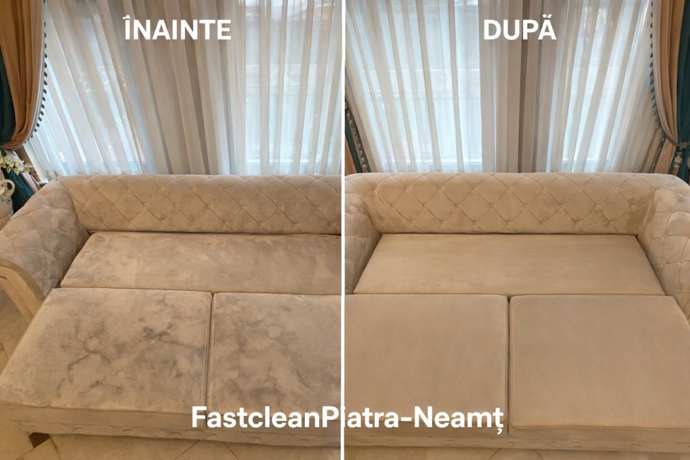 Curatare, spalare canapele, saltele la domiciliu Piatra-Neamt
