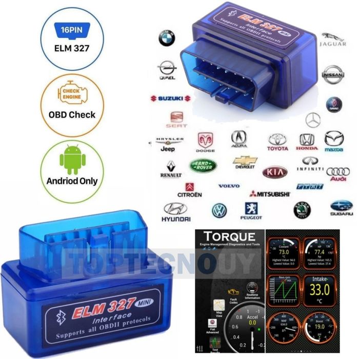 Interfata diagnoza Auto OBD2 ELM327 Bluetooth